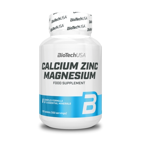 Biotech Calcium Zinc Magnesium 100 tab.