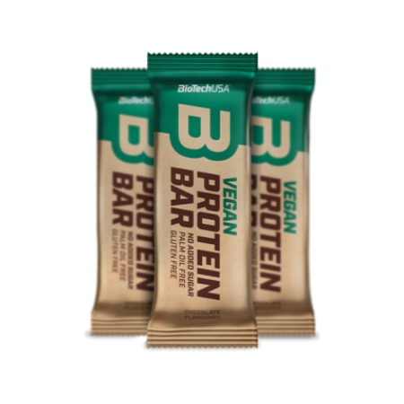 Biotech Vegan Protein Bar (baltyminis batonėlis) 50 g. peanut butter skonis