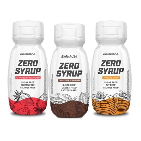BioTech Zero Syrup, 320 ml Šokolado skonis