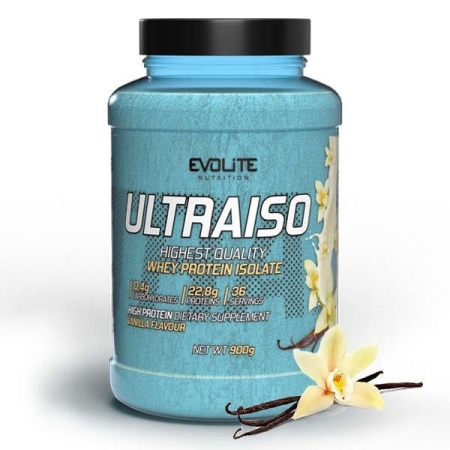 EvoLite Ultraiso 900 g. white chocolate raspberry skonis