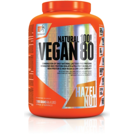 Extrifit Natural 100! Vegan 80 2000g.