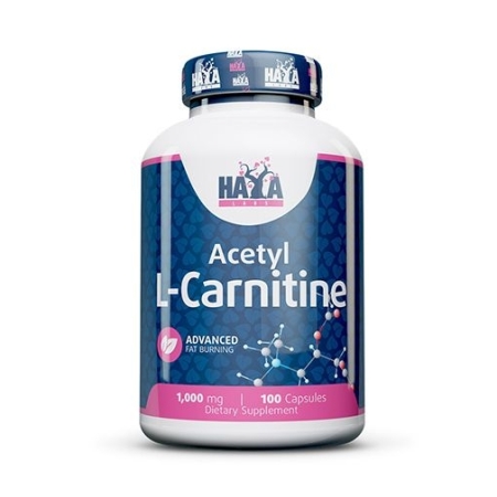 Haya Labs Acetyl L-Carnitine (karnitinas) 100 kaps.