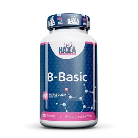 Haya Labs B-Basic (B vitaminų kompleksas) 100 tab.