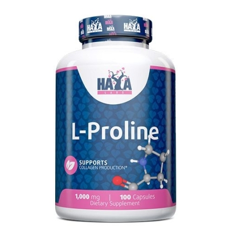 Haya Labs L-Proline 100 kaps. (L-Prolinas)