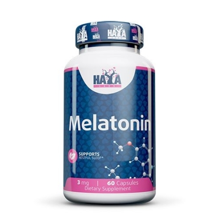 Haya Labs Melatonin 4 mg. 60 tabl. (Melatoninas)