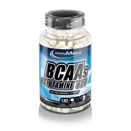 IronMaxx BCAA´s + Glutamine 800 130 kaps.