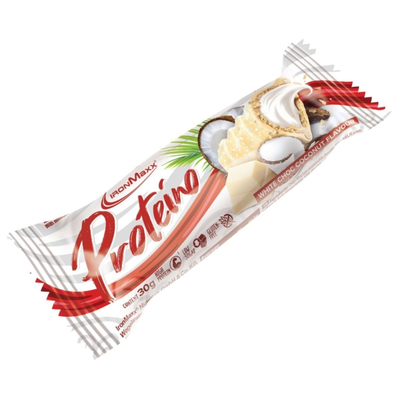IronMaxx Proteino bar 30 g. (batonėlis) chocolate salted caramel skonis IronMaxx Proteino bar 30 g. (batonėlis) chocolate salted caramel skonis