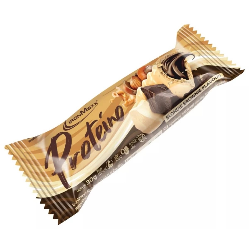 IronMaxx Proteino bar 30 g. (batonėlis) chocolate salted caramel skonis IronMaxx Proteino bar 30 g. (batonėlis) chocolate salted caramel skonis