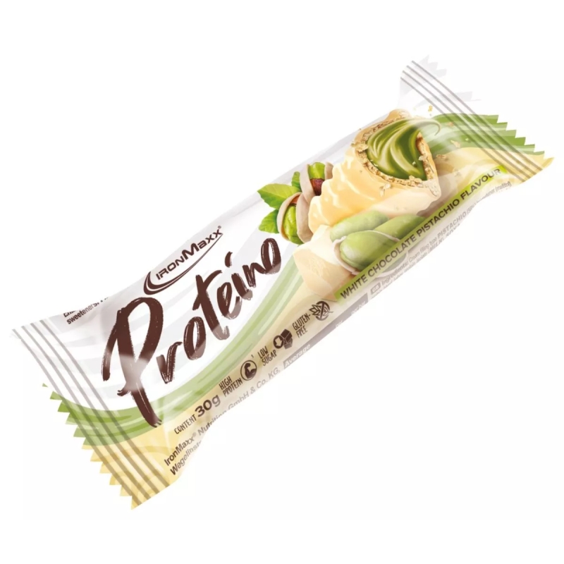 IronMaxx Proteino bar 30 g. (batonėlis) white choc coconut skonis IronMaxx Proteino bar 30 g. (batonėlis) white choc coconut skonis