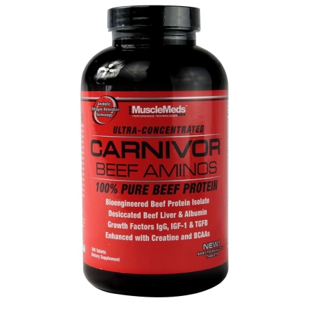 MuscleMeds Carnivor Beef Aminos 300 tab.