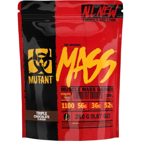 Mutant Mass 280 g. triple chocolate skonis