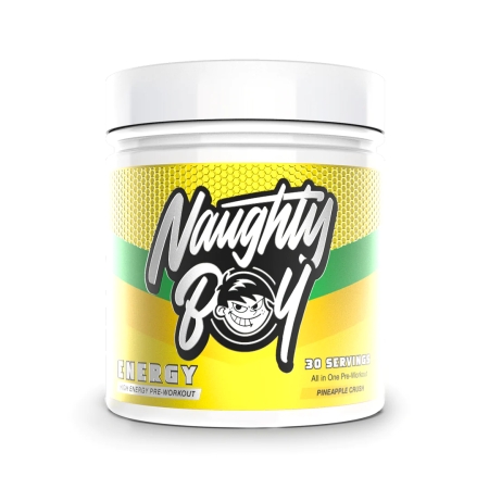 Naughty Boy Energy Pre-Workout 390 g. pineapple crush skonis