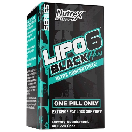 Nutrex Lipo 6 Black Hers 60 kaps.