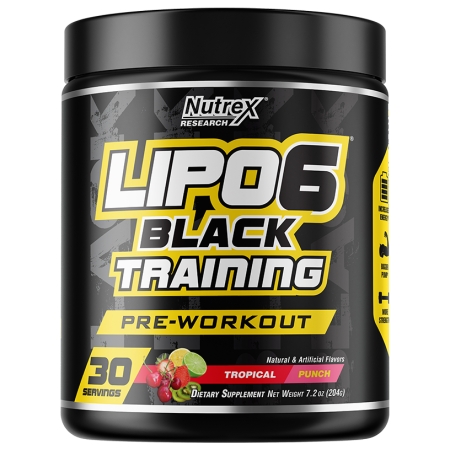 Nutrex Lipo 6 Black Training Pre-Workout 204 g.