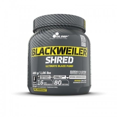 Olimp Blackweiler Shred 480 g. apelsinų skonis