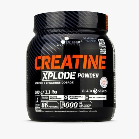 Olimp Creatine Xplode 500 g. orange skonis