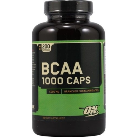 Optimum Nutrition BCAA 1000 200 kapsulių