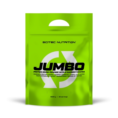 SCitec Jumbo 6600 g. strawberry skonis