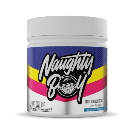 Naughty Boy Pump Pre-Workout 400 g.  tropical punch skonis