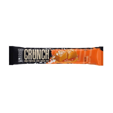 Warrior Crunch Bar 64 g. GALIOJA IKI 2024.05.31 salted caramel skonis