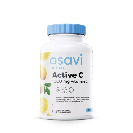 Osavi Active C 1000 mg vitamin C 60 kaps.