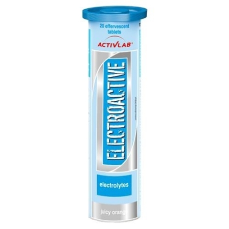 Activlab ElectroActive 20 tab. juicy orange skonis