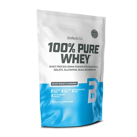 Biotech 100% Pure Whey 1000 g. chocolate skonis