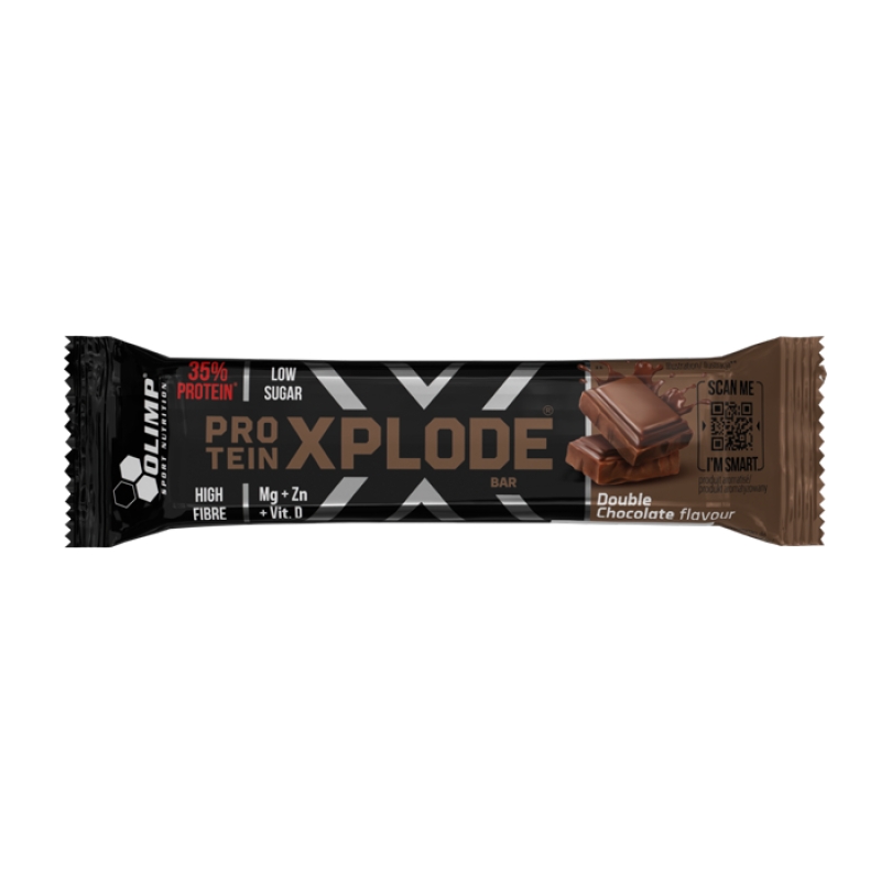 Olimp Protein Xplode Bar 40 g. vanilla skonis Olimp Protein Xplode Bar 40 g. vanilla skonis