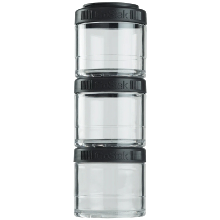 Blender Bottle GoStak 3×100 ml. (indeliai)