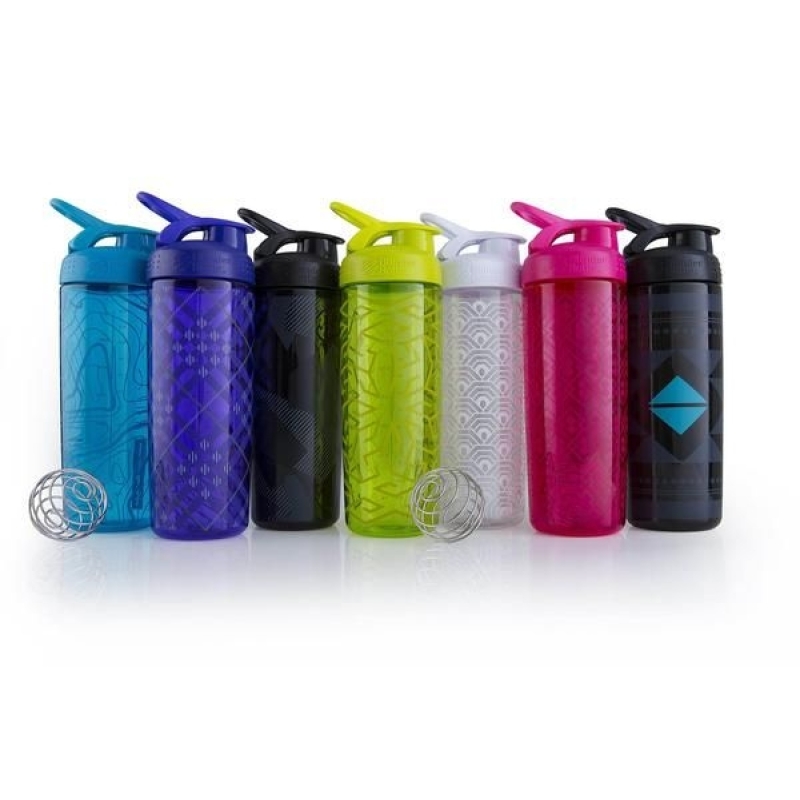 Blender Bottle SportMixer Sleek 820 ml. balta spalva Blender Bottle SportMixer Sleek 820 ml. balta spalva