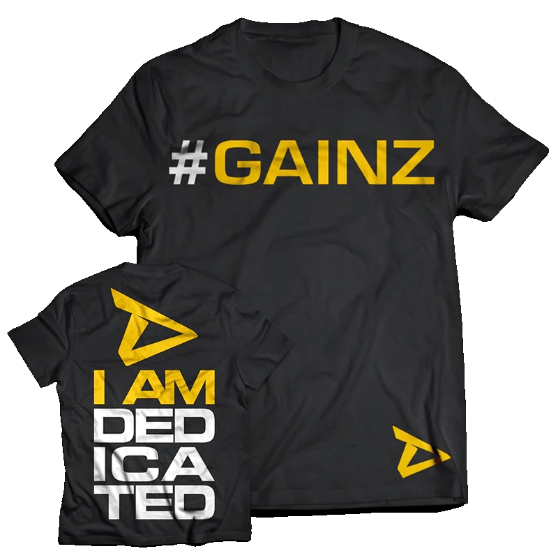 Dedicated Vyriški Marškinėliai "GAINZ" xl Dedicated Vyriški Marškinėliai "GAINZ" xl