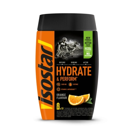 Isostar Hydrate & Perform 400 g. lemon skonis