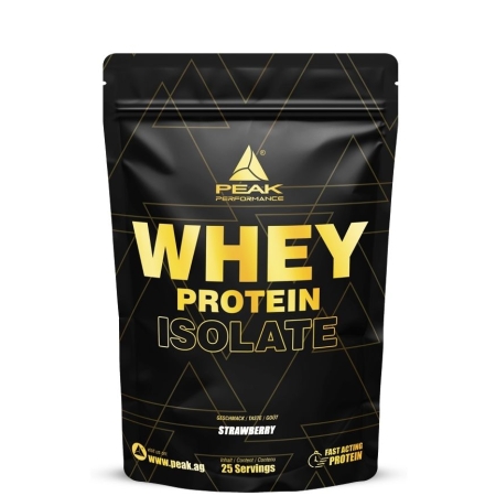 Peak Whey Protein Isolate 750 g.  strawberry skonis