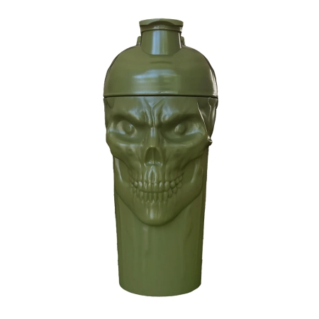 The Curse! Skull shaker 700 ml. (plaktuvė) Military Green military green spalva