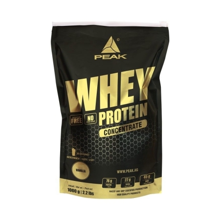 Peak Whey Protein Concentrate 900 g. blueberry vanilla skonis