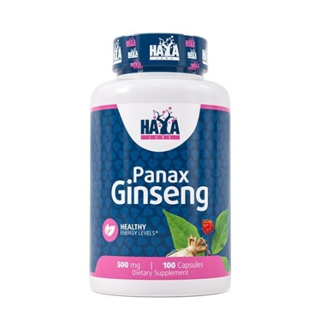 Haya Labs Panax Ginseng (ženšenis) 100 kaps.