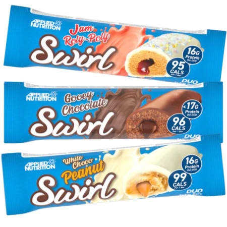 Applied Nutrition Swirl bar 60 g. (baltyminis batonėlis) GALIOJA IKI: 2025.04.30