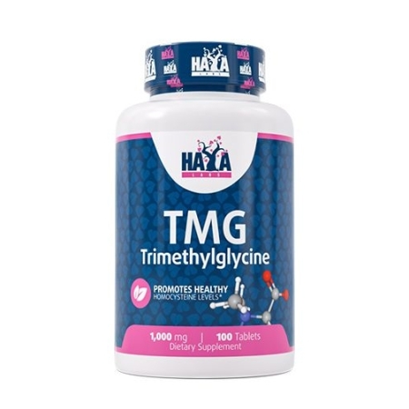 Haya Labs TMG (Trimetilglicinas (bevand. betainas)) 100 tabl.