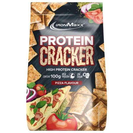 IronMaxx Protein Cracker 100 g. (krekeriai) pizza