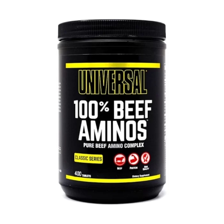 Universal Nutrition 100% BEEF AMINOS 400 tab.