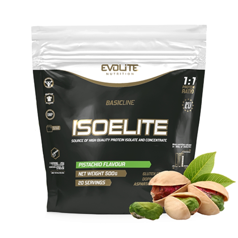EvoLite IsoElite 500 g. straciatella skonis EvoLite IsoElite 500 g. straciatella skonis