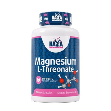 Haya Labs Magnesium L-Threonate 120 kaps. (Magnio L-treonatas)