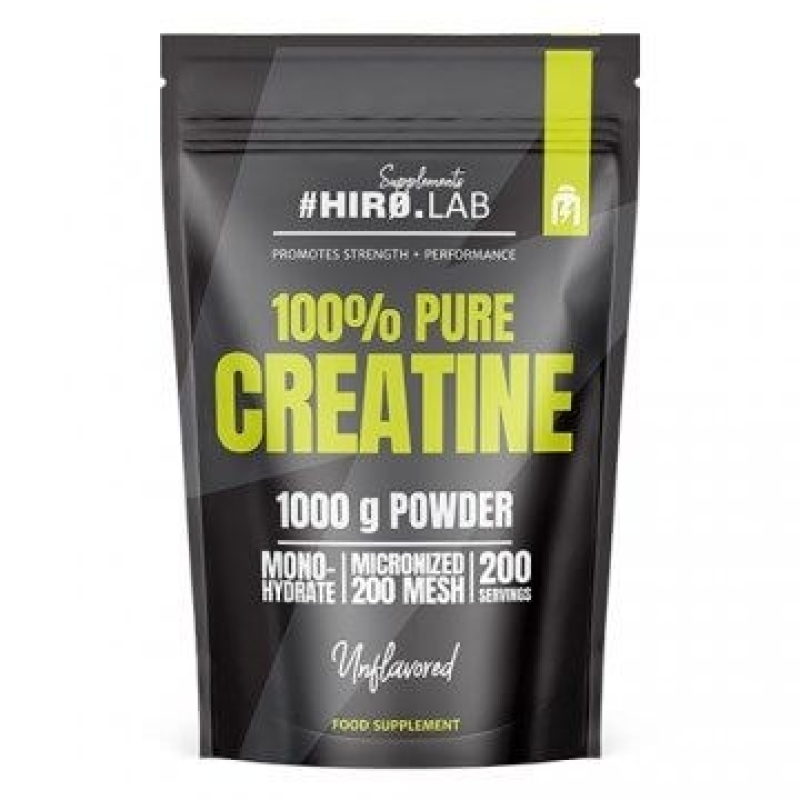 Hiro.Lab 100% Pure Creatine 1000 g. unflavored Hiro.Lab 100% Pure Creatine 1000 g. unflavored