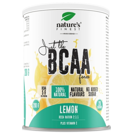 Nature's Finest BCAA amino rūgščių gėrimas 200 g.