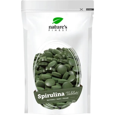 Nature's Finest Spirulina tabletės 500 tabl.