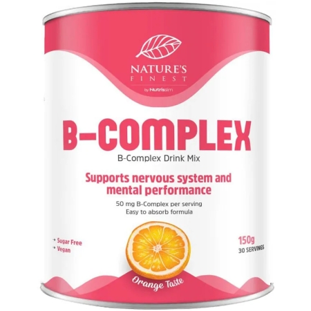 Nature's Finest Vitaminų B kompleksas 150 g.