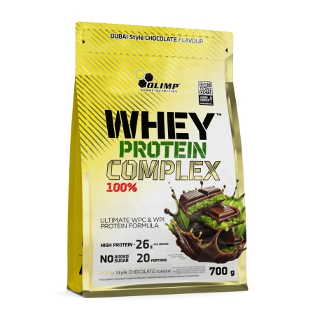 Olimp Whey Protein Complex 100% Dubai Style Chocolate 700 g. dubai style chocolate skonis