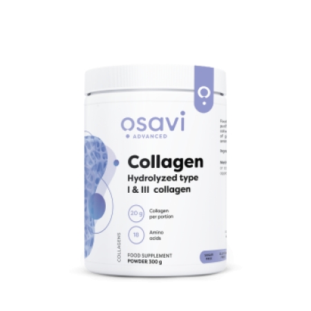 Osavi Collagen, Hydrolyzed type I & III collagen 300 g.