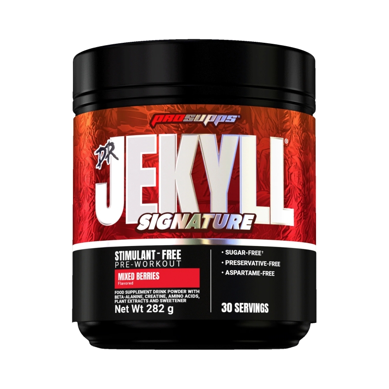 ProSupps Dr. Jekyll Signature Pre Workout 282 g. mixed berries skonis ProSupps Dr. Jekyll Signature Pre Workout 282 g. mixed berries skonis