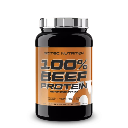Scitec 100% Beef Protein 900 g. almond chocolate skonis